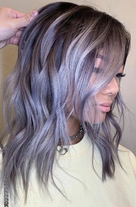 Lavender and Silver