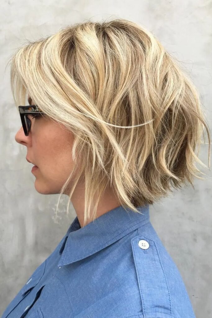 Layered Shag with Choppy Ends