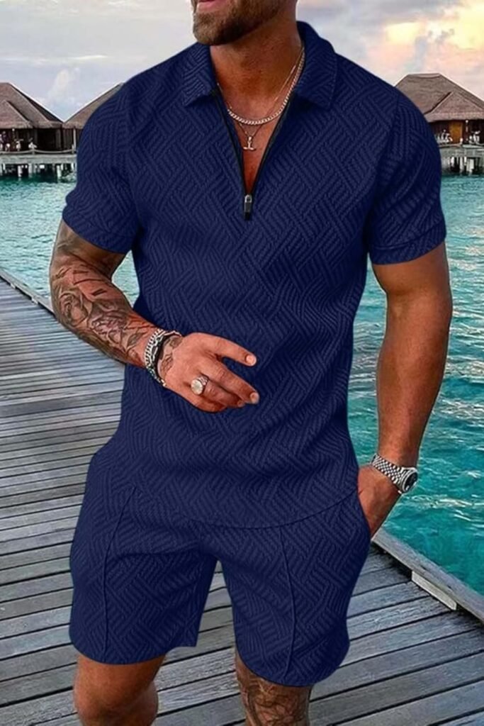 Vacation Shirt + Tailored Swim Shorts