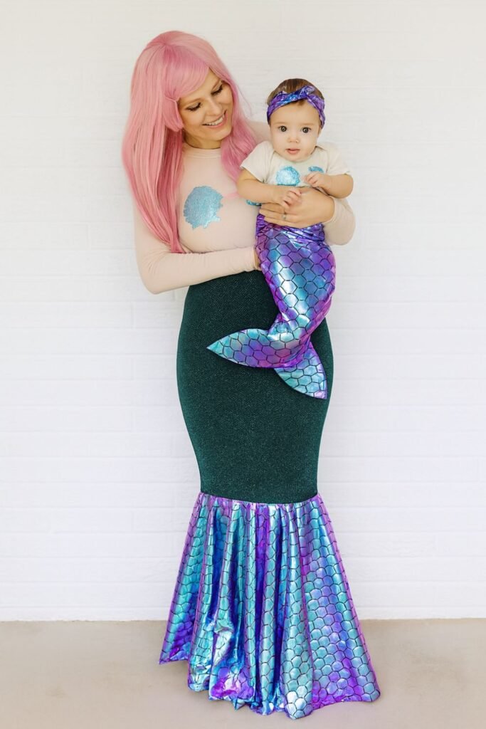 Mother-Daughter Mermaid Costume