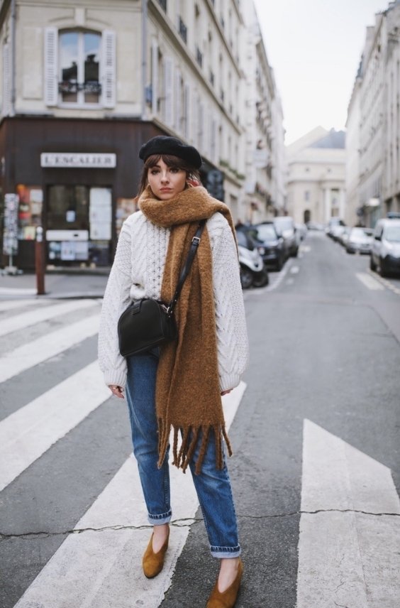 Oversized Cotton Scarf