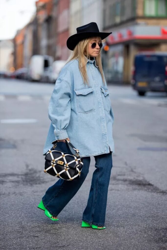 Oversized Shirt As A Jacket