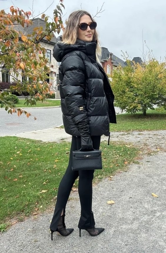 Puffer Jacket and Leggings