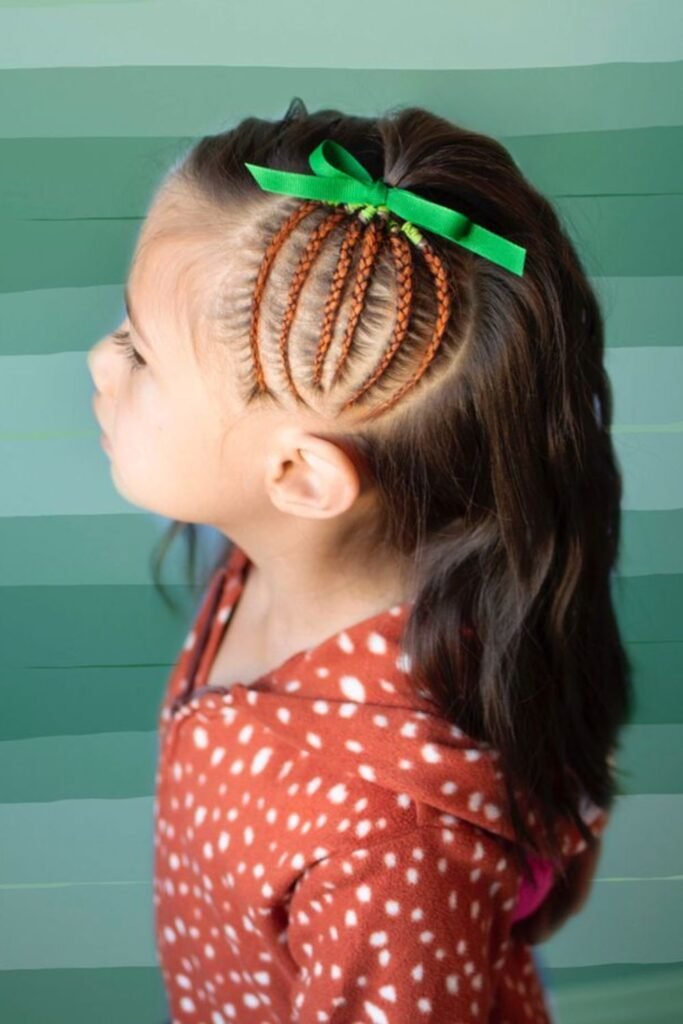 Pumpkin Patch Side Braid