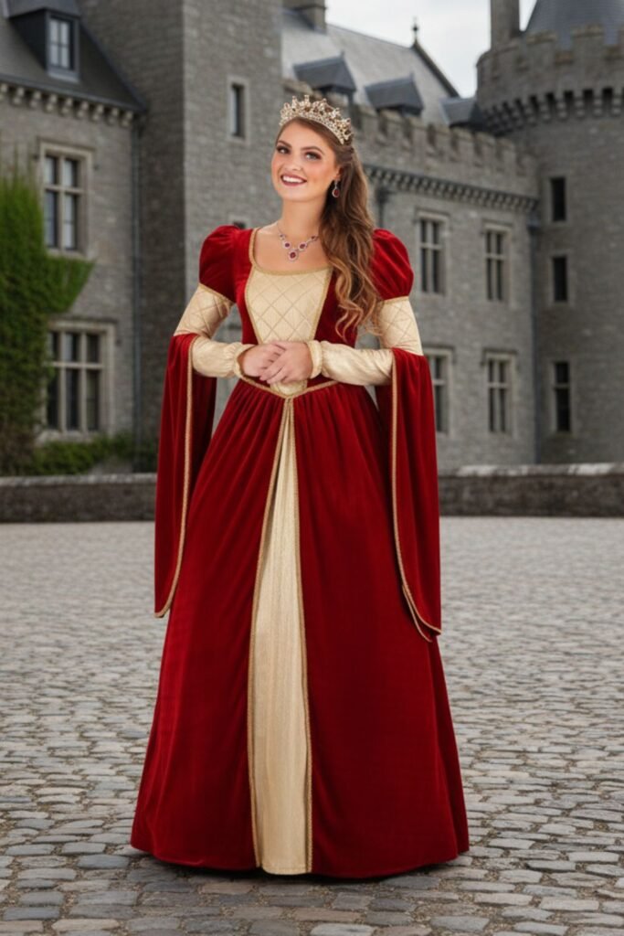 Regal Renaissance Queen Costume