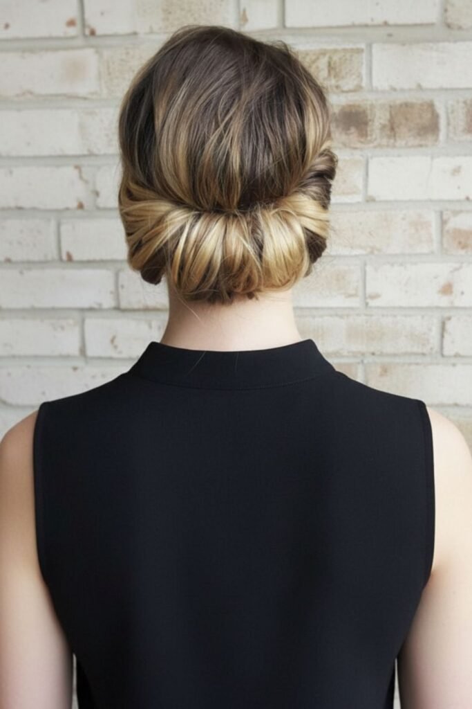 Rolled Headband Updo