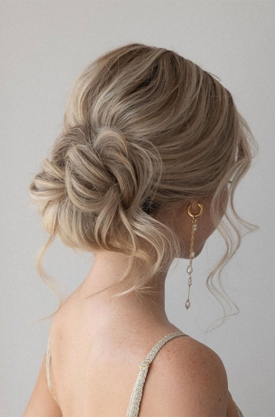 Romantic Low Bun