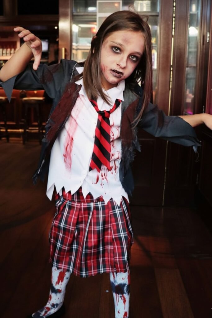 School Student Zombie