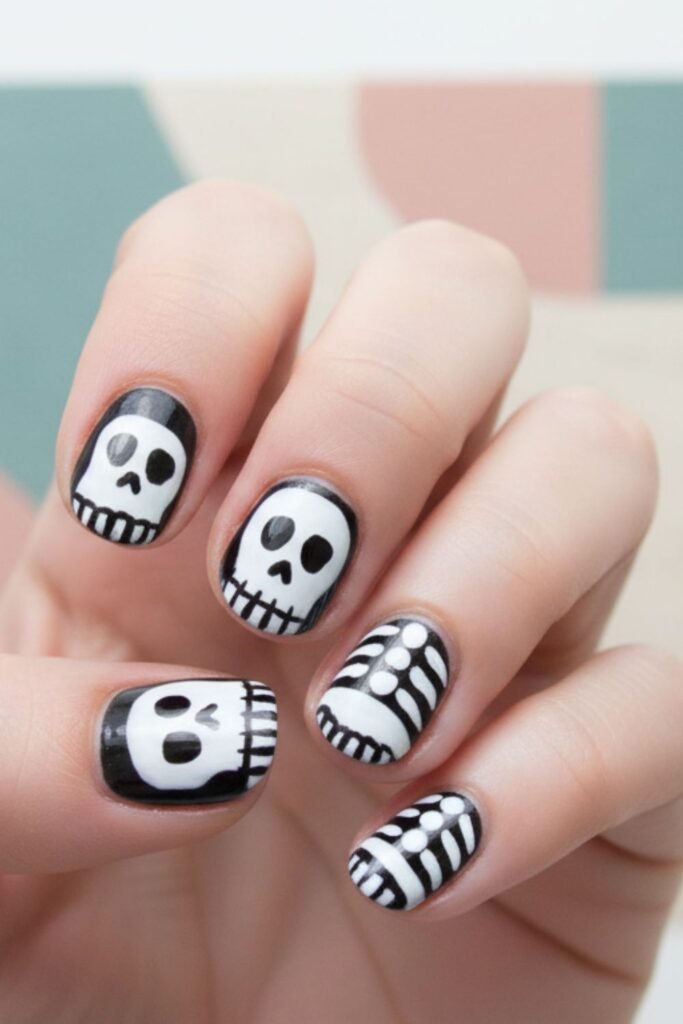 Skeleton Face Accent