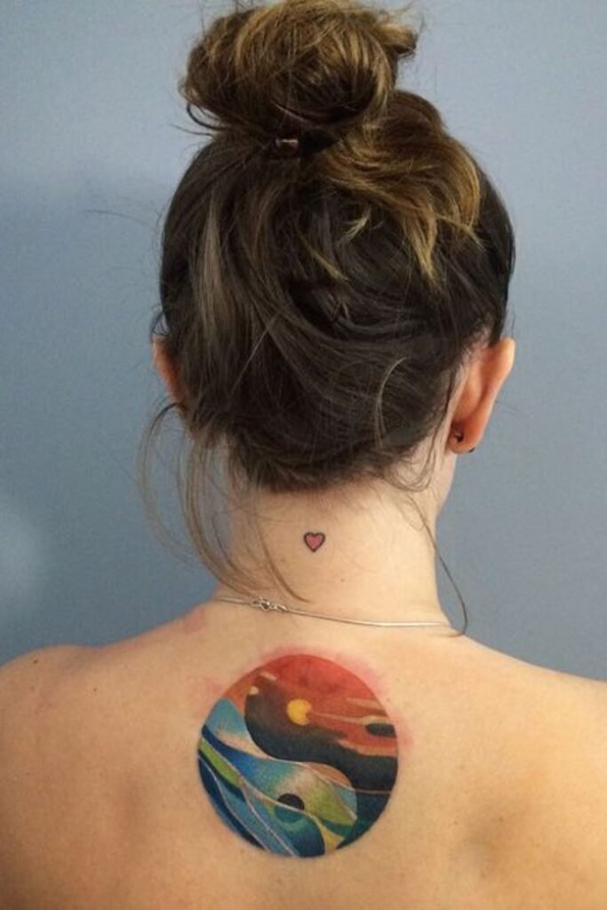Yin-Yang With Nature Elements