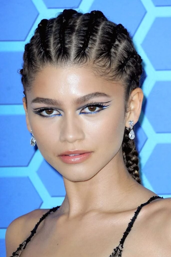 Zendaya’s Spider Web Lashes