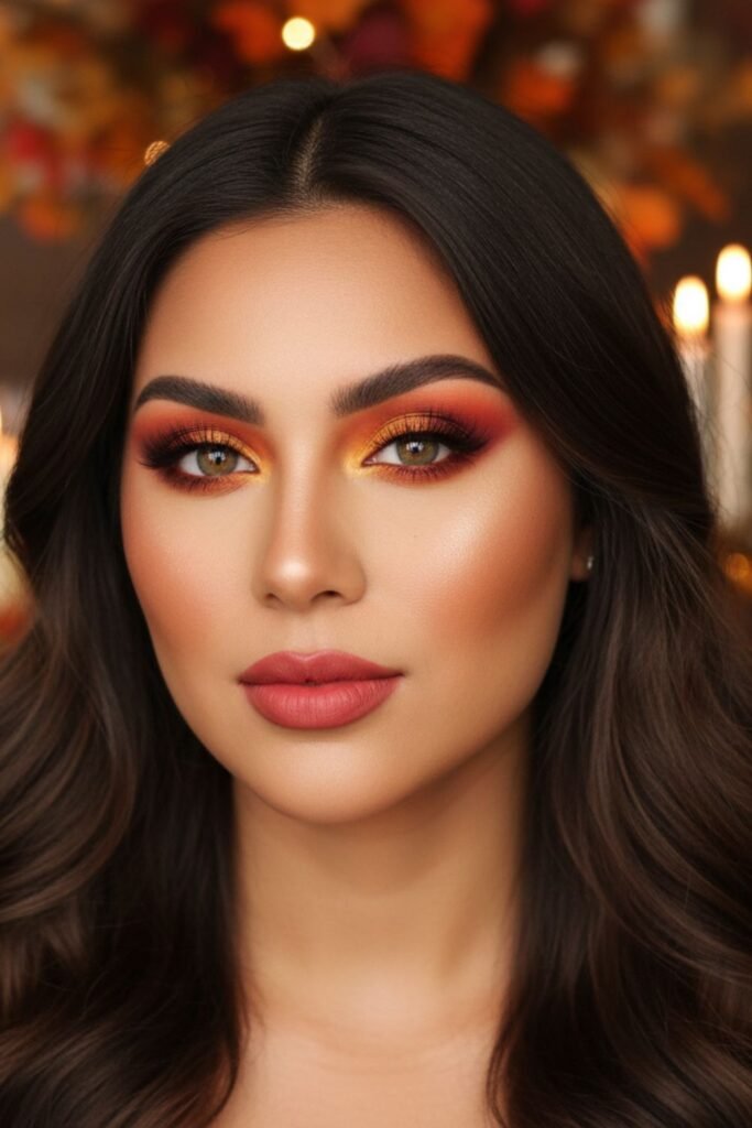 Autumn Sunset Eyes