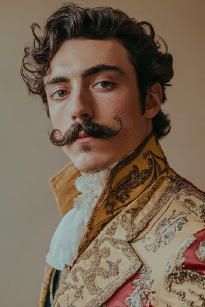 Bullfighter Wavy Slicked-Back Hair