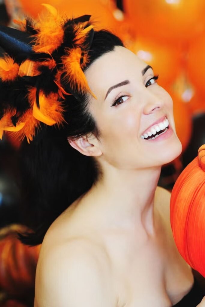 Candy Corn Witch Costume