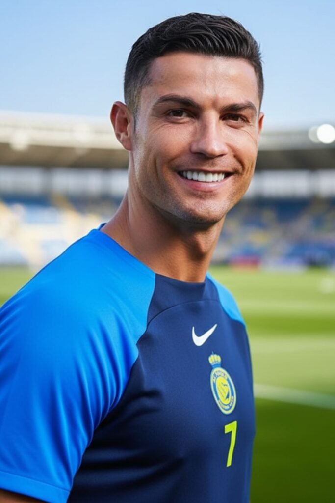 Cristiano Ronaldo Haircut – Undercut Side Part