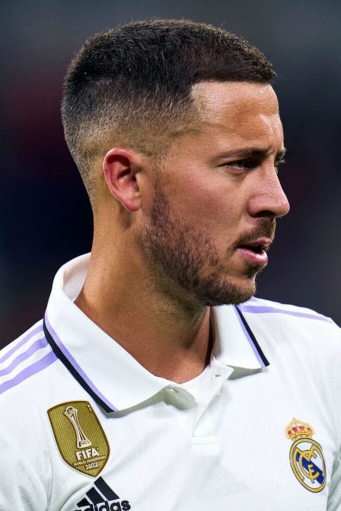 Eden Hazard – Crew Cut Fade