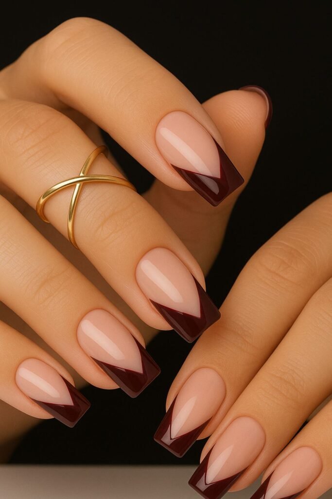 Flipped Chevron Tips