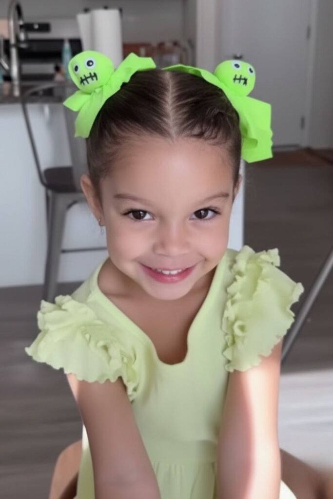 Frankenstein Puffs with Green Bands