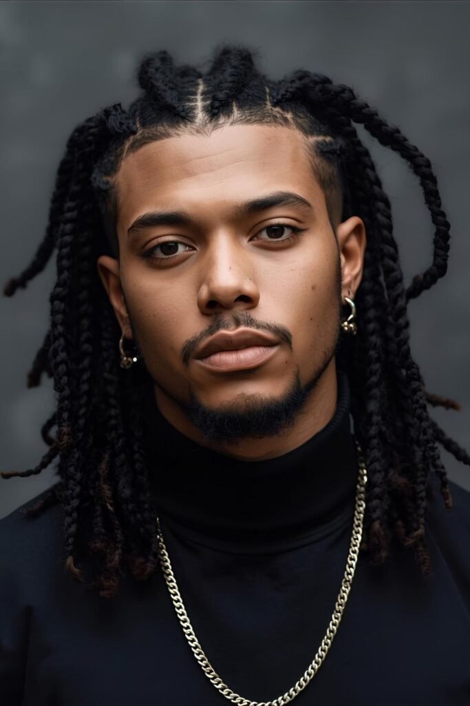 Frohawk Braids