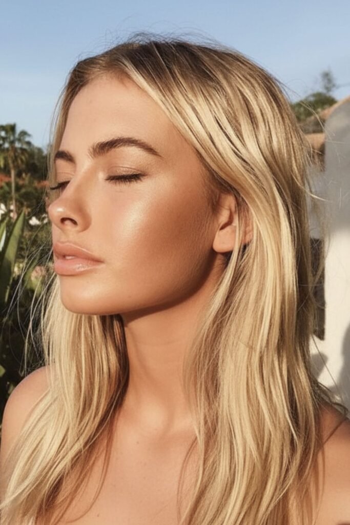 Golden Glow Fall Makeup