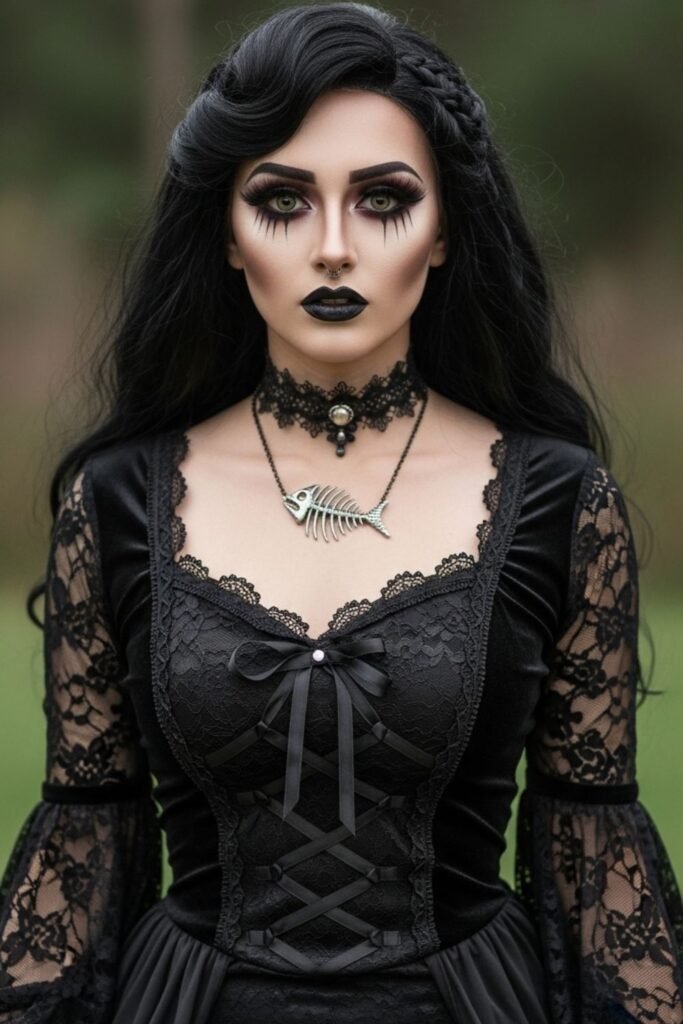 Gothic Mermaid Costume