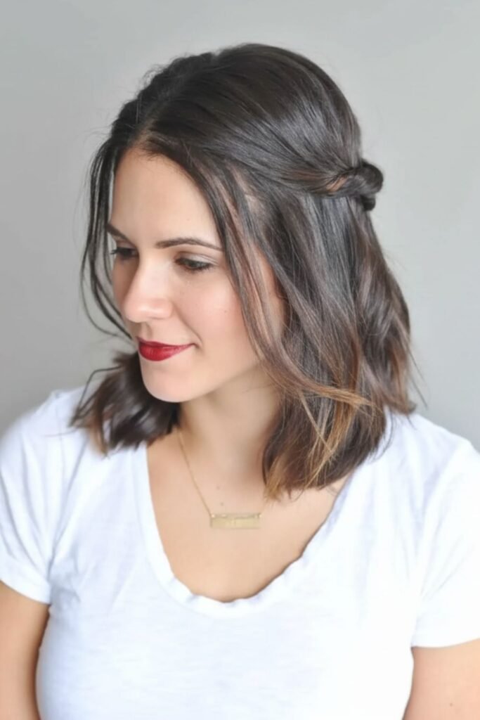 Half-Up Twisted Waves