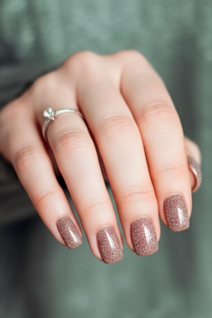 Hot Cocoa Christmas Nail Art