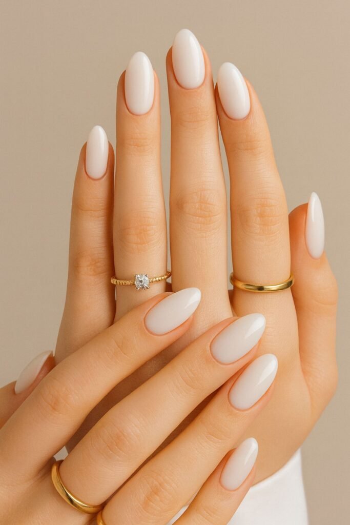 Icy White French Tip