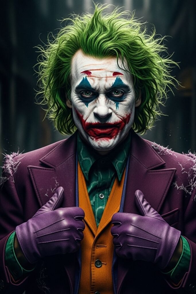 Joker Messy Hair