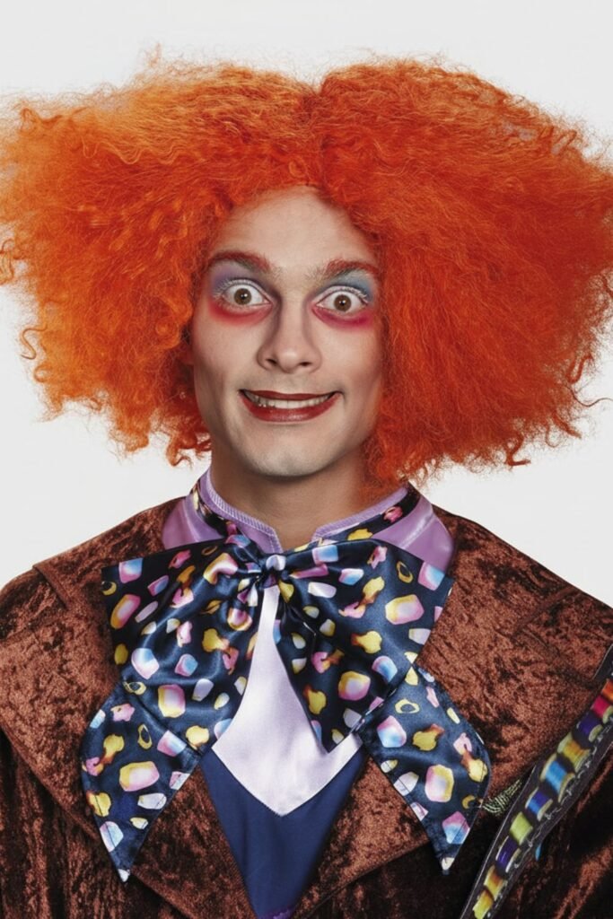 Mad Hatter Wild, Teased Hair