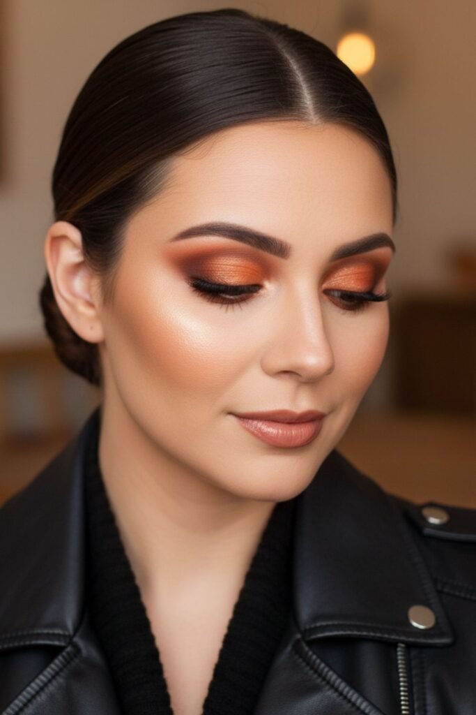 Pumpkin Spice Smokey Eye
