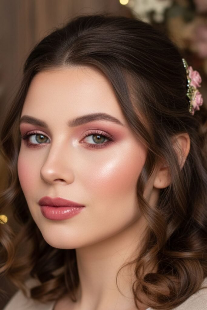 Rustic Rose Blush Glam