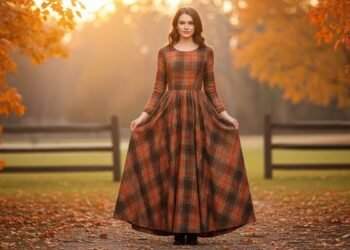 Thanksgiving Plaid Dress Ideas