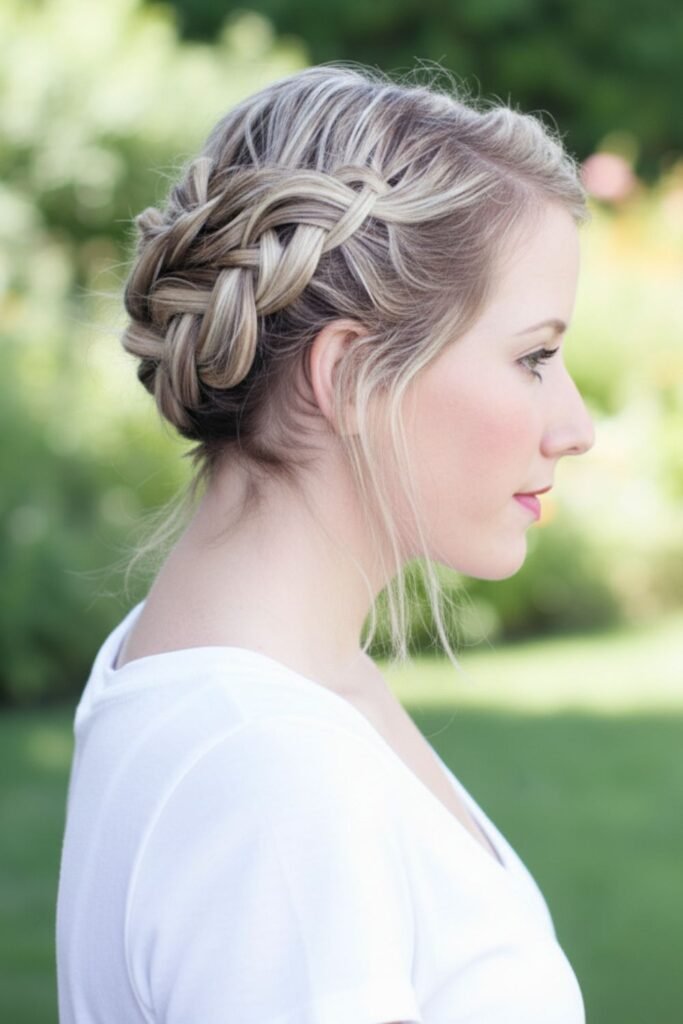 Braided Crown Cassie Style