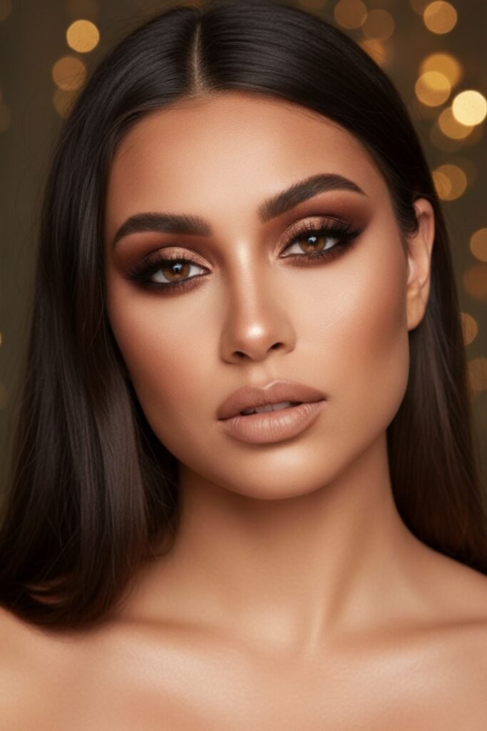 Bronze Smokey Eye