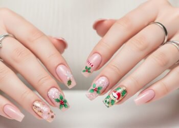 Christmas Press On Nails