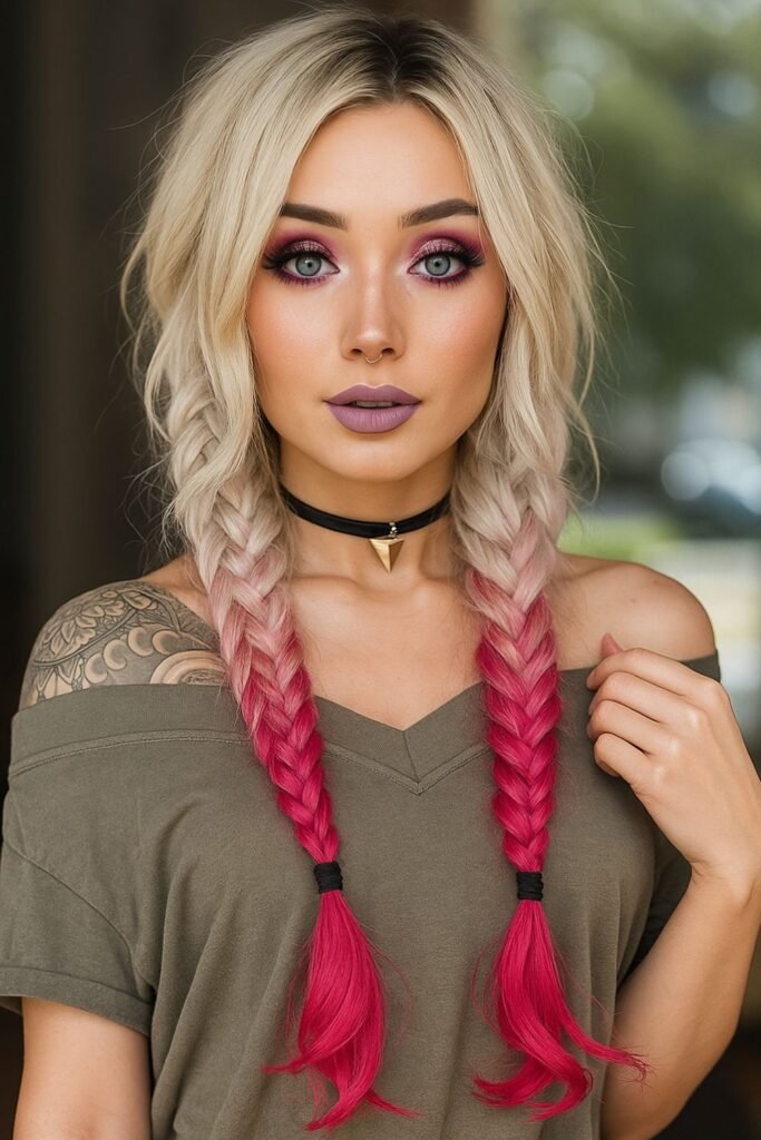 Creative Fishtail Braids