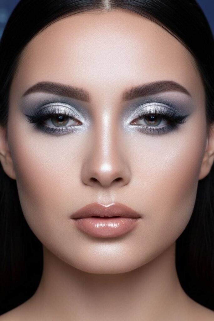 Cyber Silver Eyeshadow