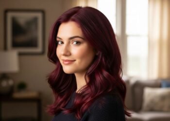Dark Cherry Red Hair Color Ideas