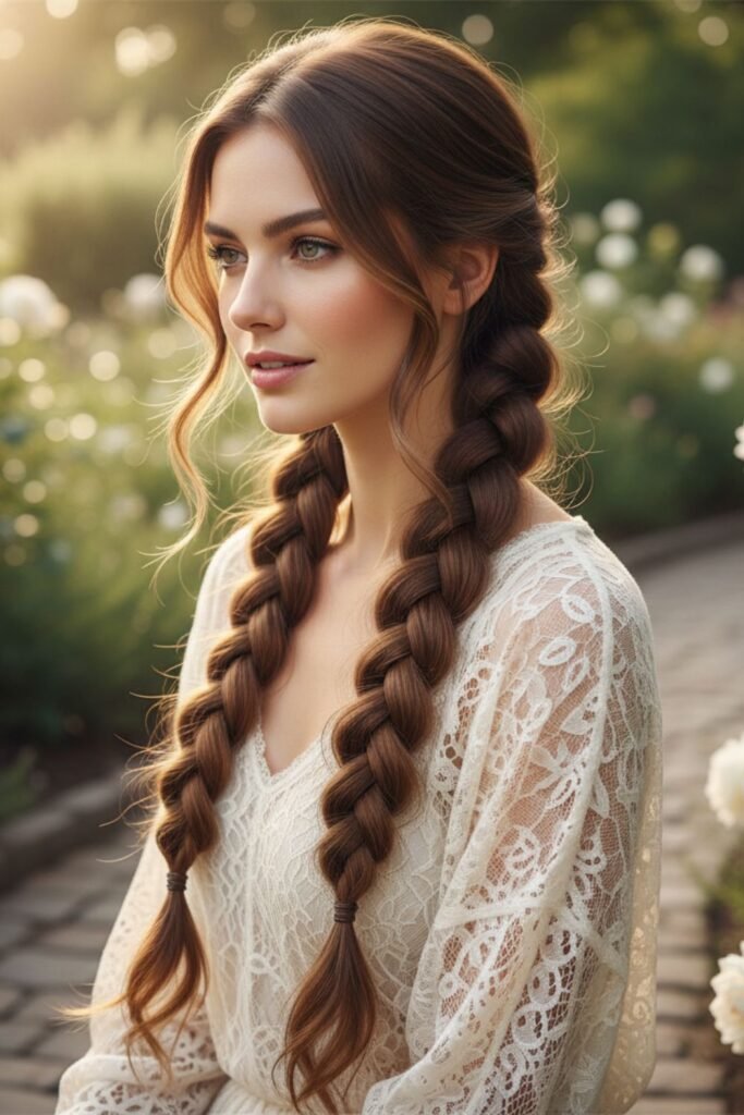 Double French Cassie Braids