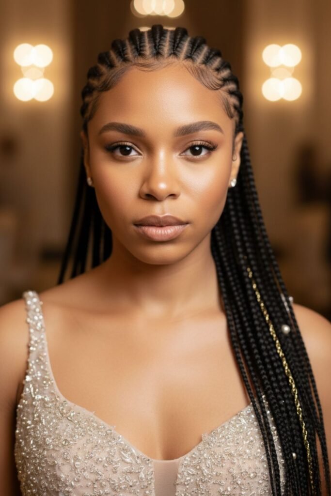 Elegant Evening Cassie Braids