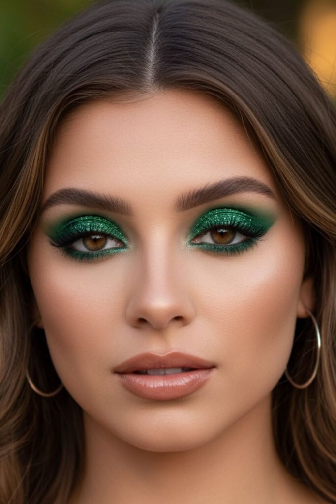 Emerald Green Glam