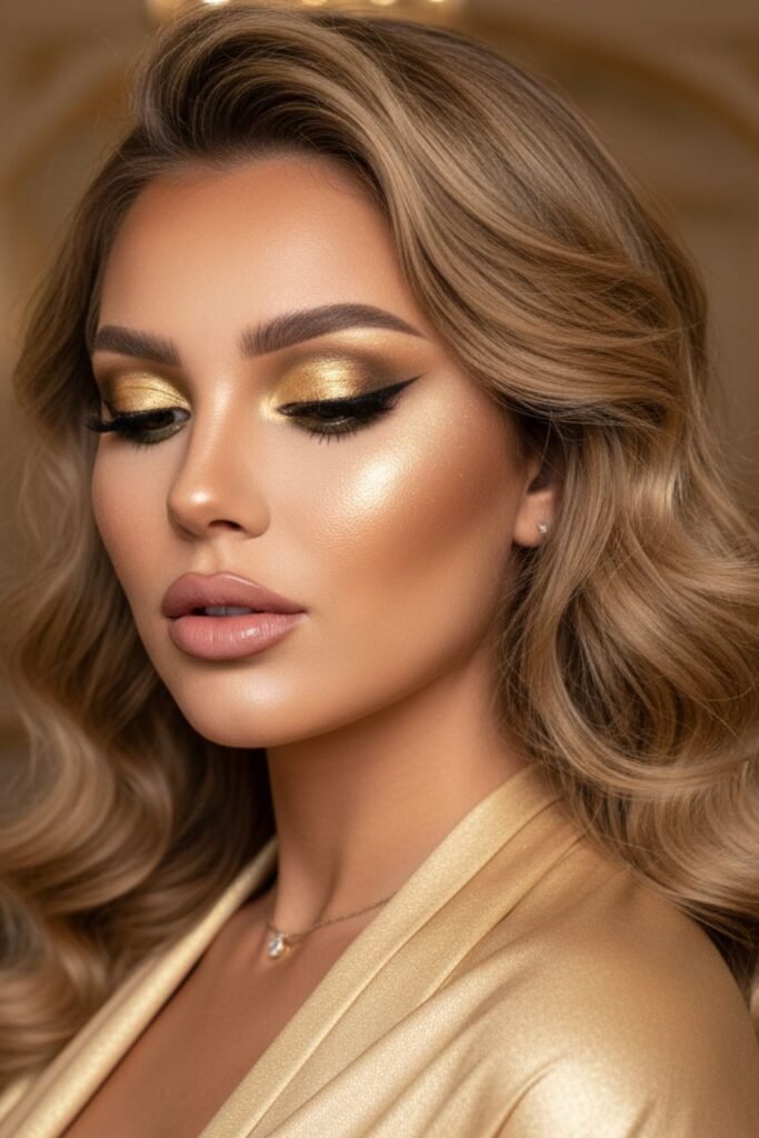 Glamorous Gold Goddess