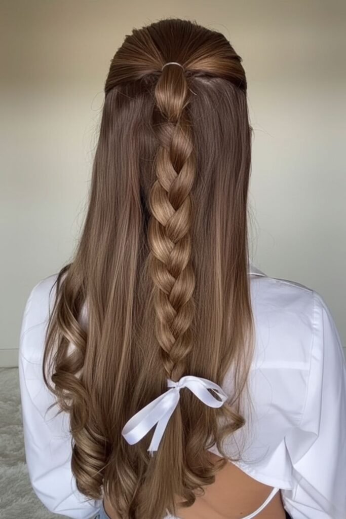 Half-Up Cassie Braids