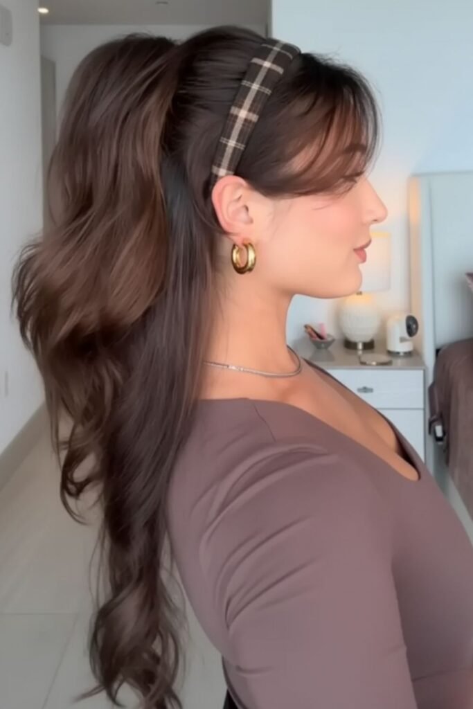 Half Up With Hidden Claw Clip