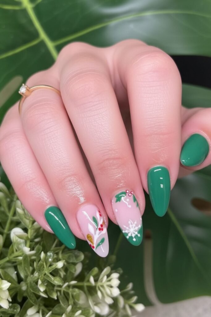 Holly Jolly Mani
