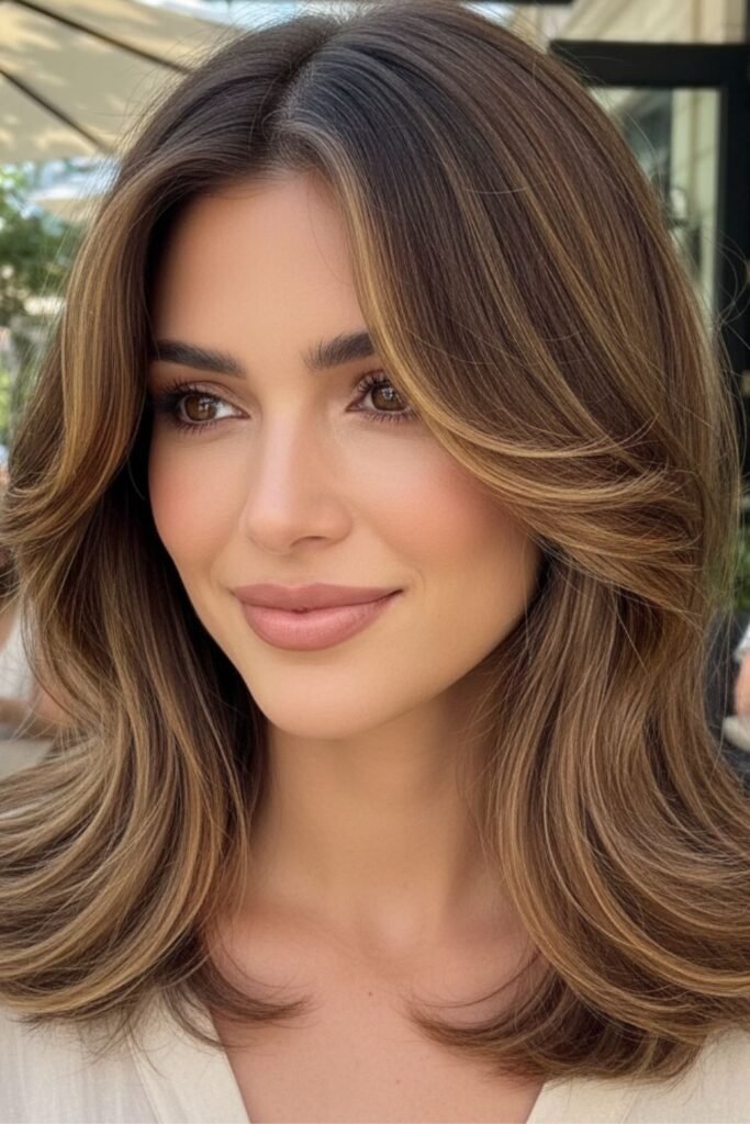 Mocha Glow for Medium Hair