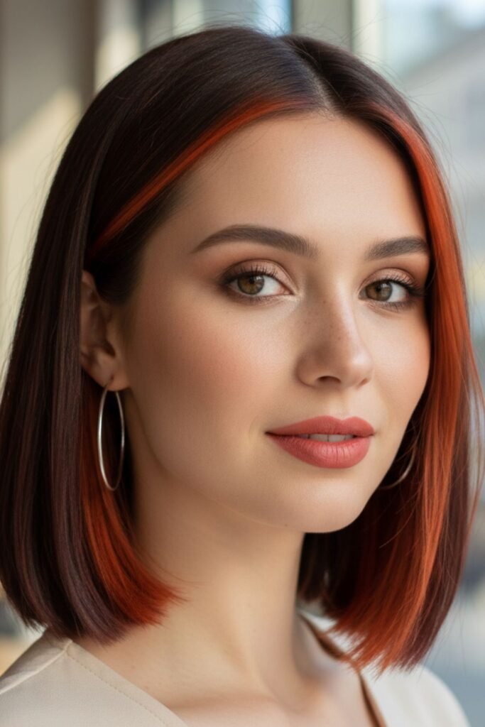 Orange Cherry Red Hair Color