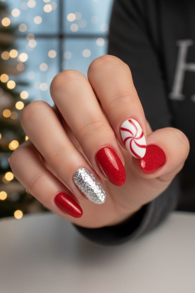 Peppermint Swirl Glam