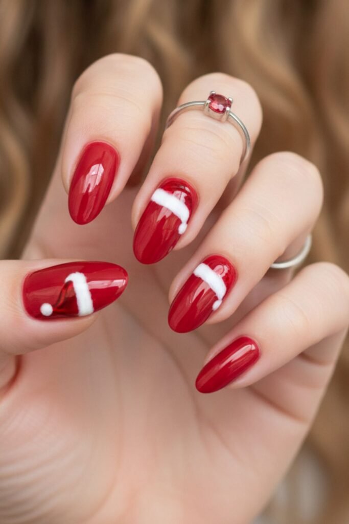 Santa Claus Hats Nails